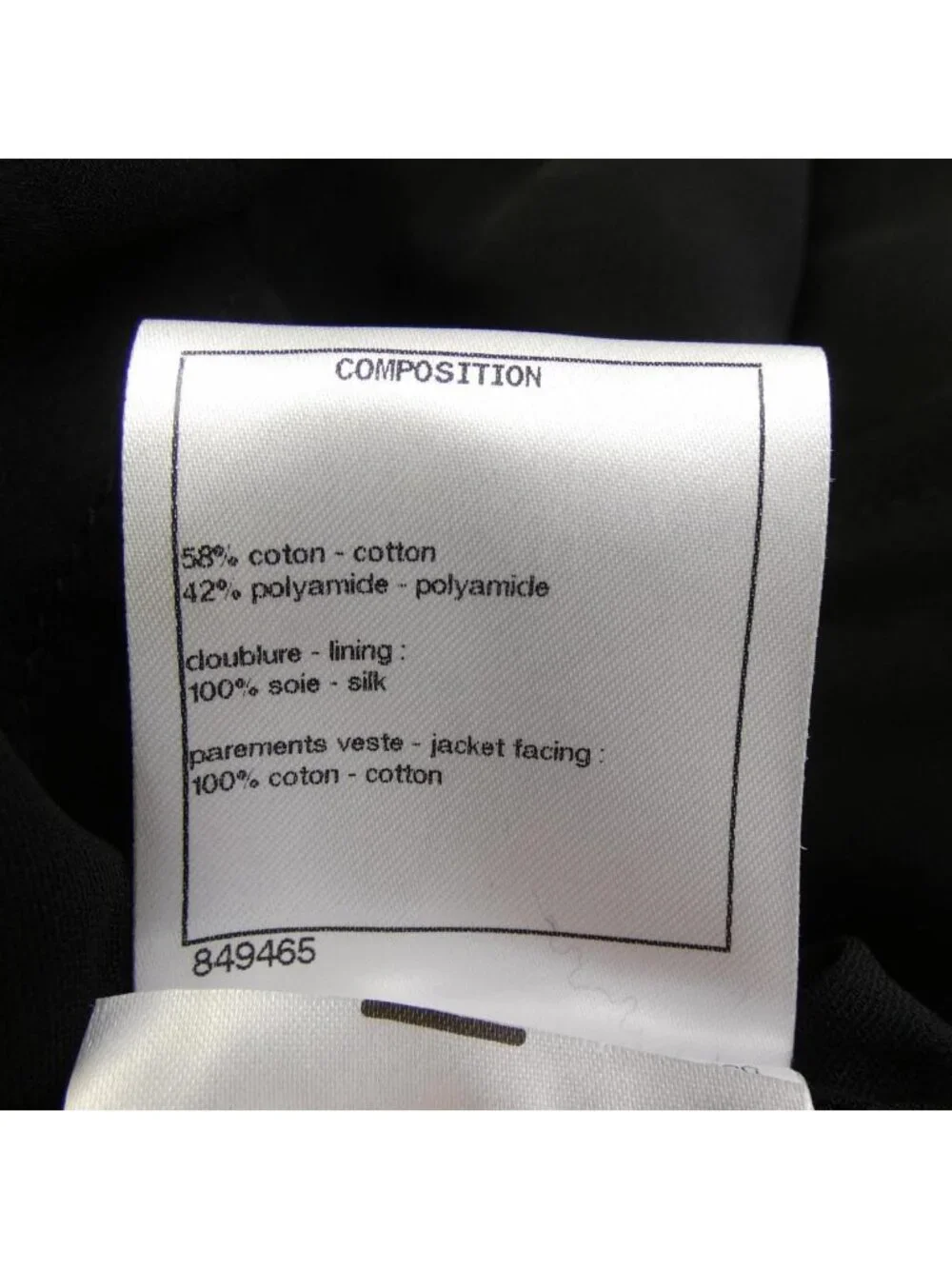 Chanel 22c Coat Black